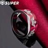 925 Sterling Silver AAA Zircon Crown Ring Fashionable Wedding Jewelry