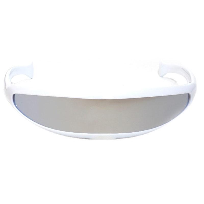 

Latest Women Cyberpunk Sunglasses Men Futuristic Technology Sun Glasses Timeless Designer Shades UV400 Protection Protection Gafas De Sol As shown in the figu