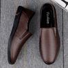 Men's Genuine Leather Casual Shoes, Breathable Soft-soled Office Casual Shoes, Men's Banquet Shoes, Men's Soft Leather Shoes