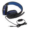 3.5mm Gaming Headset with Microphone Wire Control Adjustable Volume One Button Mute Computer Game Headset