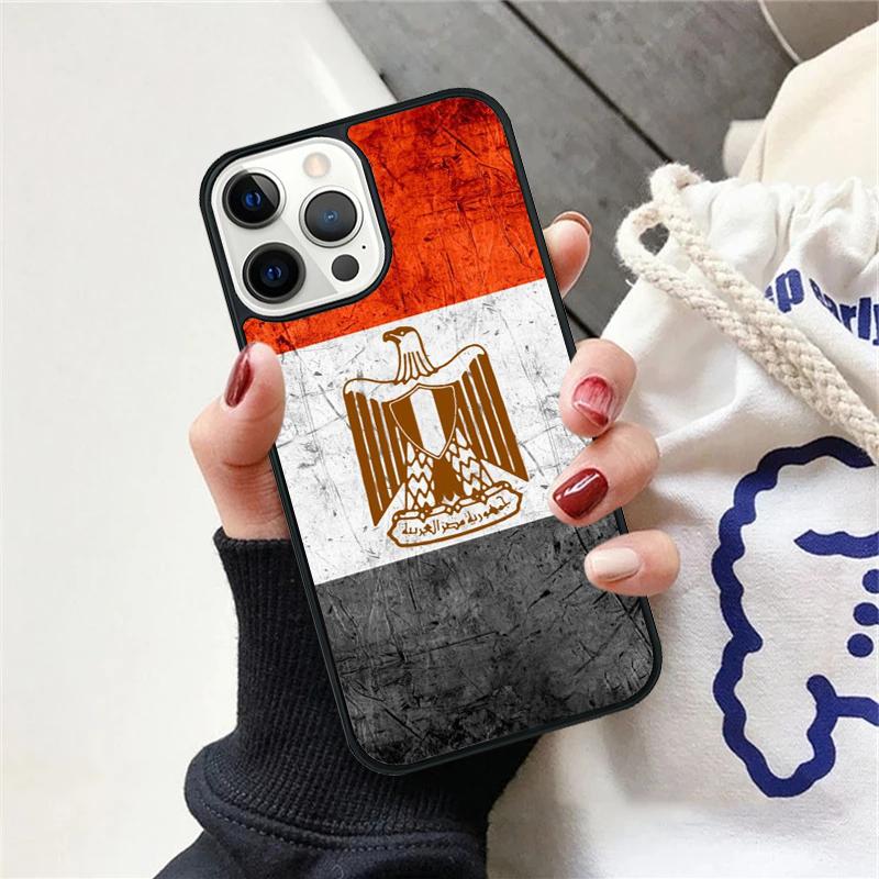 

Egypt Flag Phone Case Cover For iPhone 17 Air 16 15 11 13 14 Pro Max 12 Plus Max Fundas iPhone 11pro max