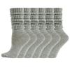 Xiaomi 6 Pairs Knee High Socks Solid Color Stackable Loose Cuff Over The Knee Socks Breathable Casual Fashion Versatile