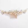 Luxury Pearl Hair Combs Exquisite Bridal Headpiece Toothed Insert Comb  Wedding Ceremony
