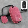 Leather Car Key Cover Case for VW Volkswagen Tiguan MK1 MK2 Magotan Passat B5 B8 Polo Golf 4 5 6 7 Mk7 Jetta POLO Eos Scirocco