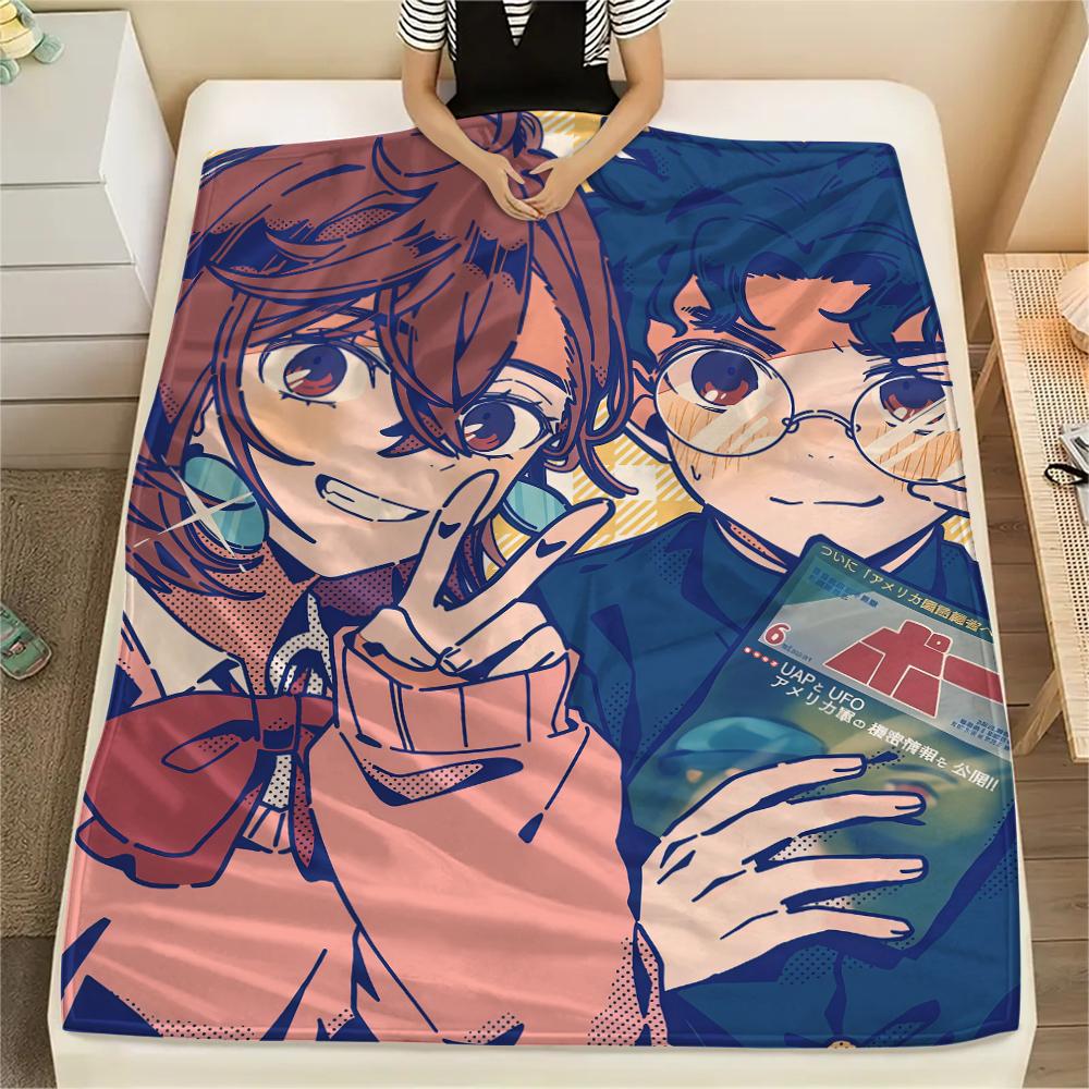 1PC DAN DA DAN Print Flannel Blanket, High quality All Seasons, Home Decor, Warmth and Comfort, Perfect for Christmas Gifts