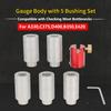 Gauge Body With 5 Bushing Set A330 C375 D400 B350 E420 Metal Headspace Gauge Kit Compatible With Checking Most Bottlenecks