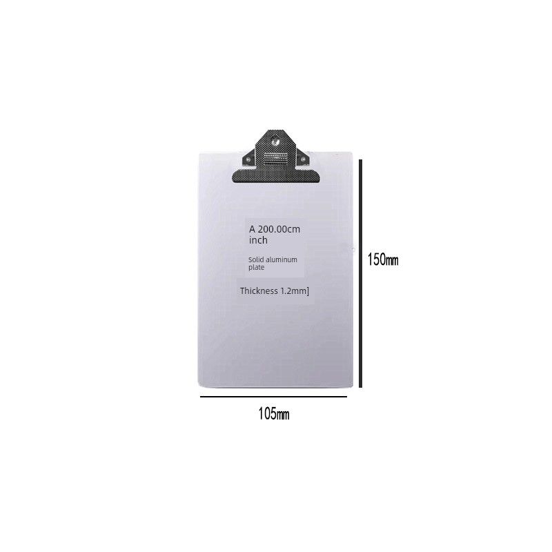 A4a5 Metal Solid Bill Writing Board