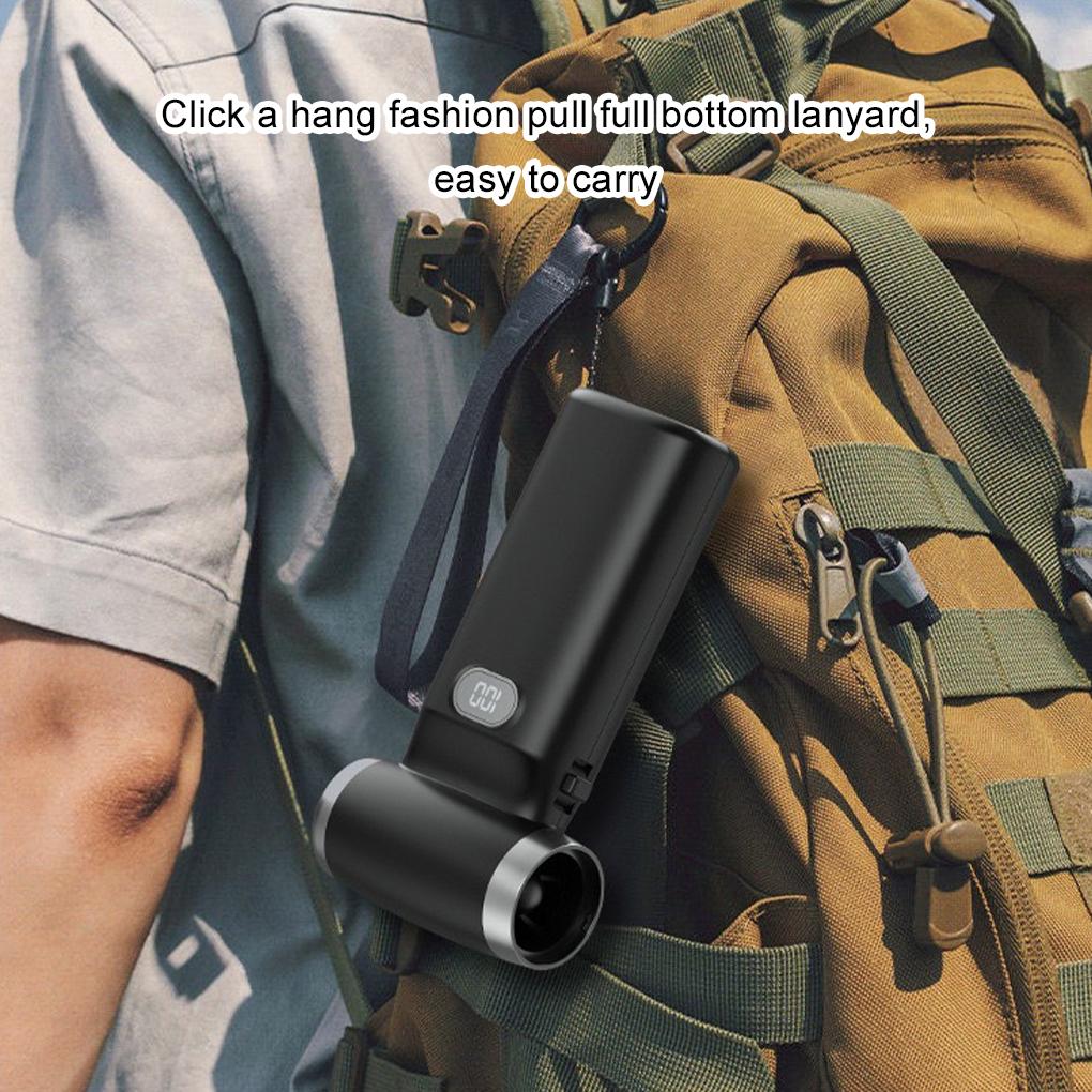 Mini-Turbostrahlventilator Luftstaubentferner Superkraft-Gebläseventilator PC-Staubentferner Tastatur-Turboventilator Auto-Trockner Luftgebläse Wiederaufladbar zur Reinigung