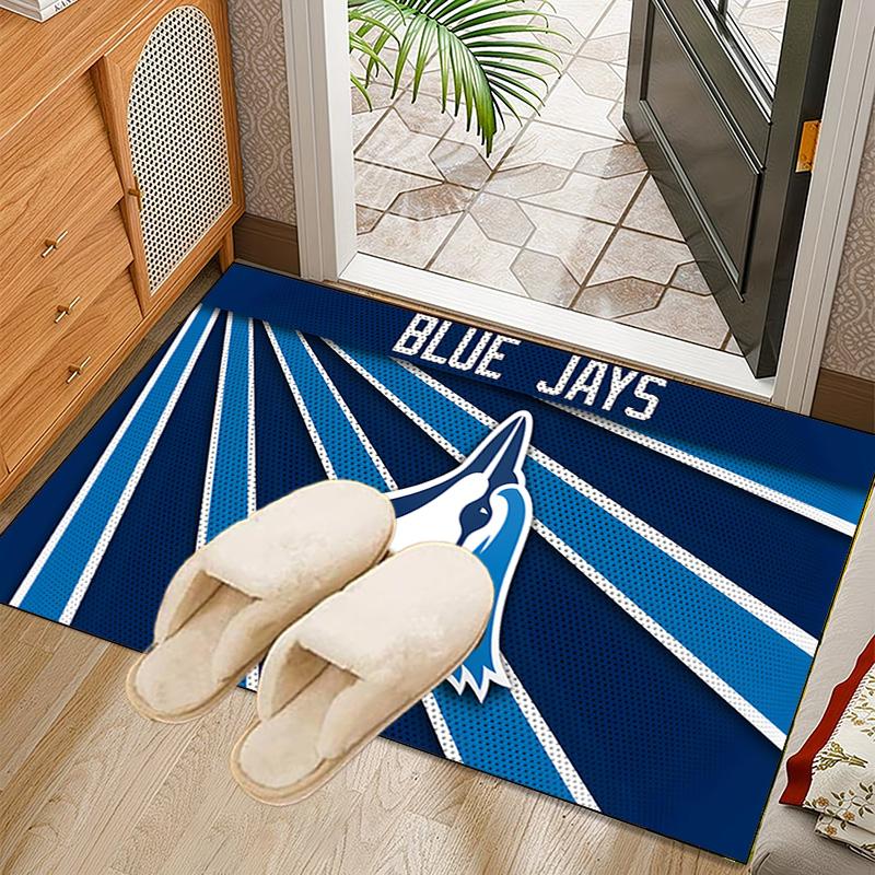 Toronto Jays Rug Office Carpet Non-Slip Mat, Chair Rug Floor Covering for Gaming, Bedroom, Living Room , Home Decor Christmas Gift