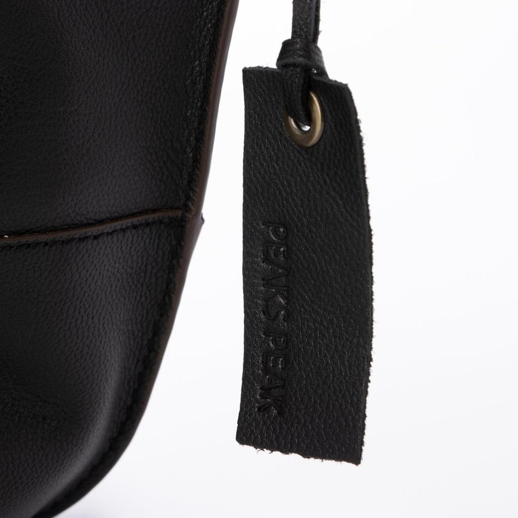 Lightweight Goat Leather Bucket Shoulder Bag