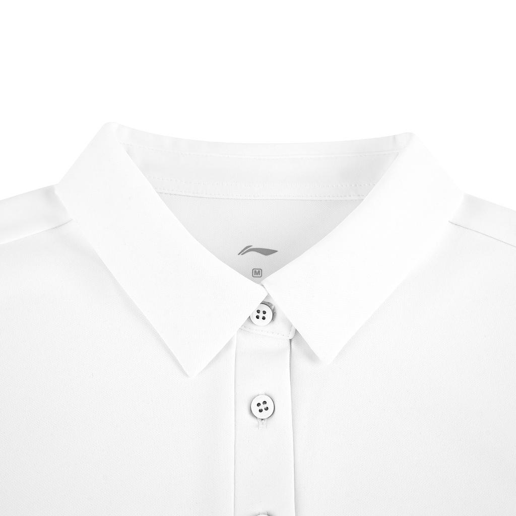 Li Ning Comfortable Breathable Polo Shirt Women tops White APLW242-1
