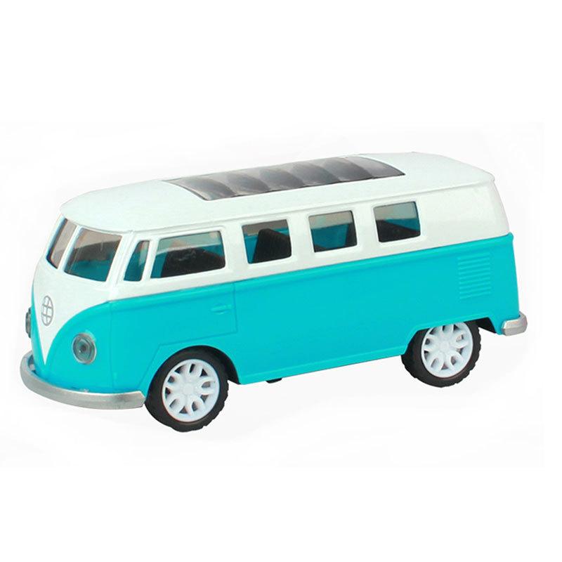 

Моделирование ретро автобуса модель сплава Huili классический старый автобус детская игрушечная модель автомобиля синий