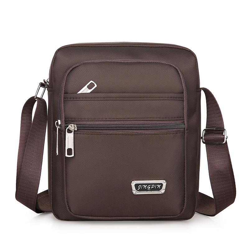 Borsa a tracolla da uomo alla moda in tessuto Oxford