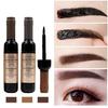 Wine Bottle Peel Off Eyebrow Gel Enhancer Lasting Non-smudge Dyeing Brow Cream