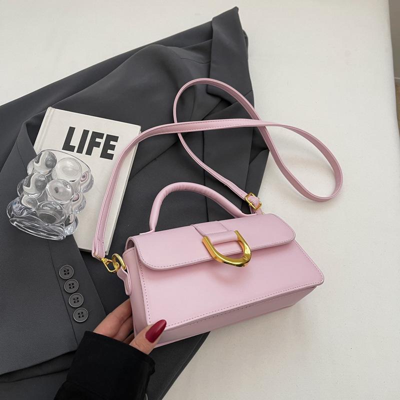 Simple All-Match Women Commuter Crossbody Bags Classic Flap Design Soft Handle Small Handbags Lady Fashion Underarm Bag
