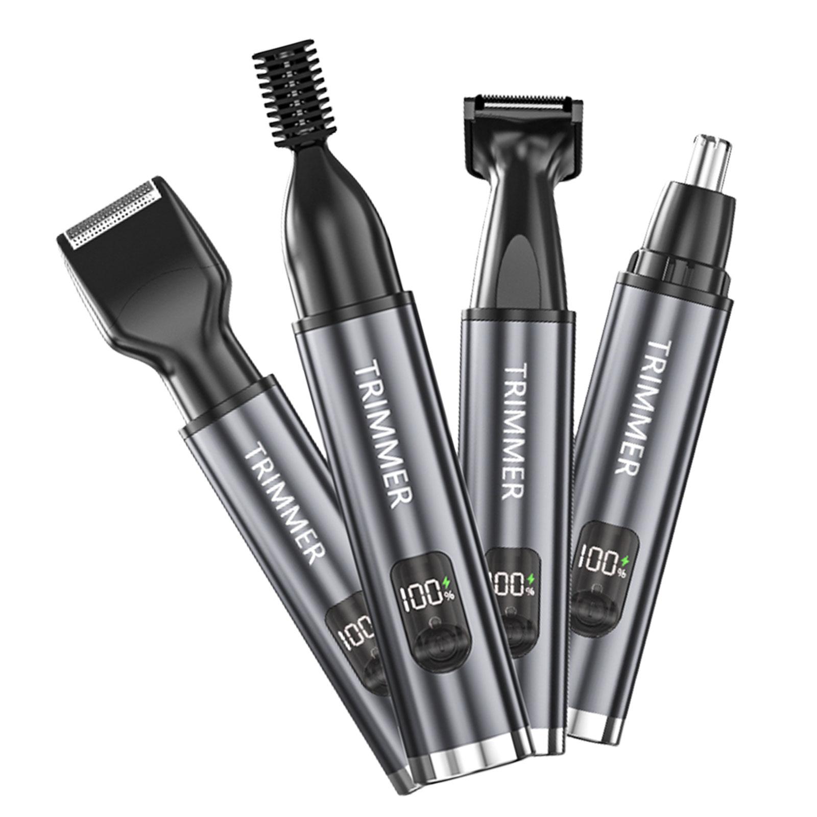 

Электрическое устройство для бритья Триммер для носа 4 в 1 Электрический инструмент для бритья Электробритва Удобный электрический инструмент для ухода