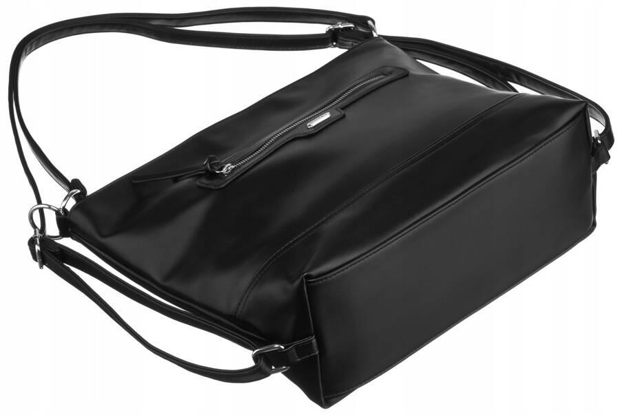 A spacious women's handbag made of eco-leather - Rovicky