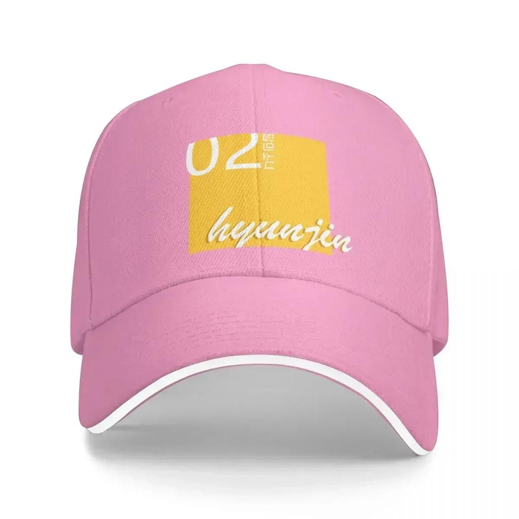 Loona Hyunjin 02 Logo Baseball Cap Sunhat Uv Protection Solar Hat Unique Hats Designer Unisex Womens