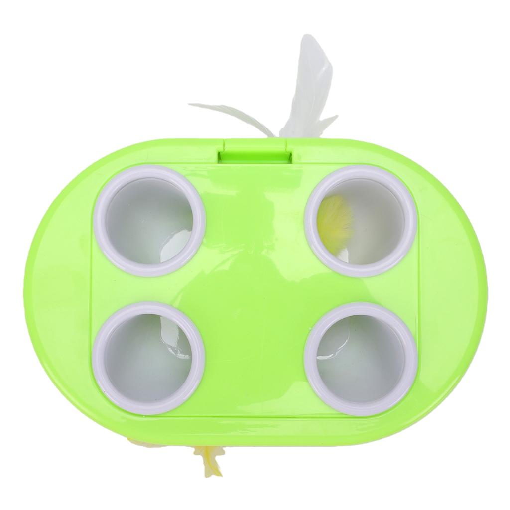 Whack A Mole Cat Toy Interactive Electric Teasing Stick Catnip Cat Cheese Toy Box