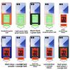 Hochwertige, ultra-dünne Handyhülle mit Hautgefühl für Samsung Galaxy Z Flip7 Flip6 Flip5 Flip4 5G, mit Armband und Ring, Schutzhülle