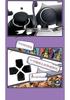 M15 Wireless Dual Game Controller, 2.4GHz, Compatible with PC, Android TV, and PlayStation 3