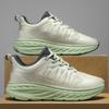 Summer new large-size sprinting men's shoes mesh breathable soft-soled sports shoes couple thick-soled heightening lightweight running shoes