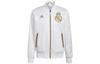Real Madrid C.F Jackets Men's White Baseball Collar Moderate Other HA2530
