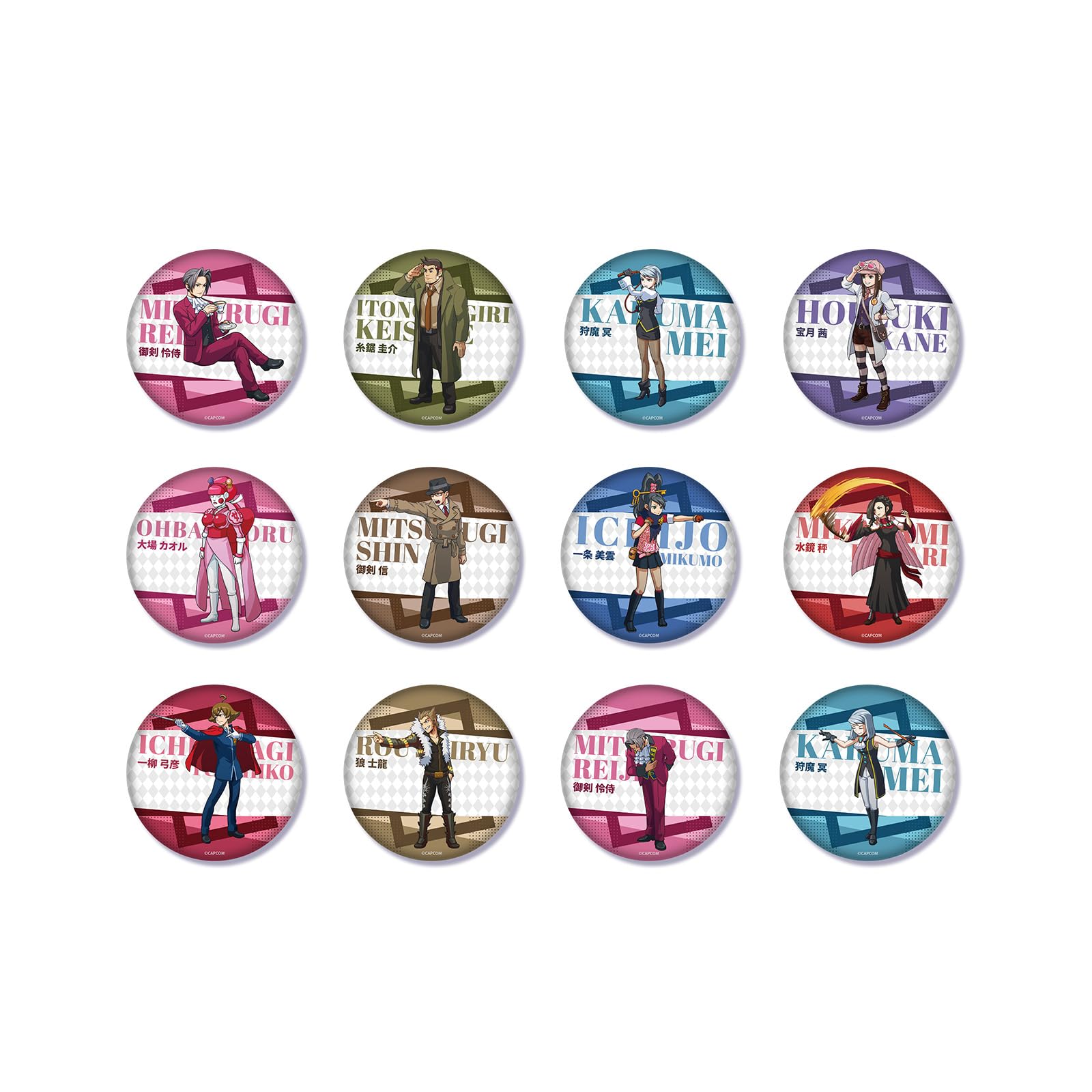 

FANTHFUL FP013AAI2025 Меняющийся значок в банке Коробка из 12 штук Ace Investigations