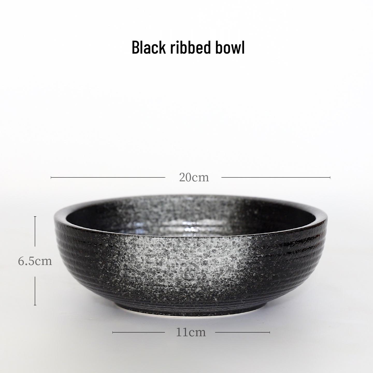 Zen Retro Ink Black Ceramic Vase for Ikebana and Flower Arranging