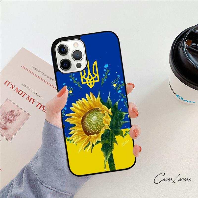 U-kraine Flag art work Phone Case For Apple iPhone 17 Air Pro Max Plus Coque For iPhone 14 15 16 13 12 Max Cover