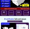 High-Power 3-Core Three-Pin Plug Power Cord, White Copper, Available In 0.75/1/1.5 Sq. Sizes