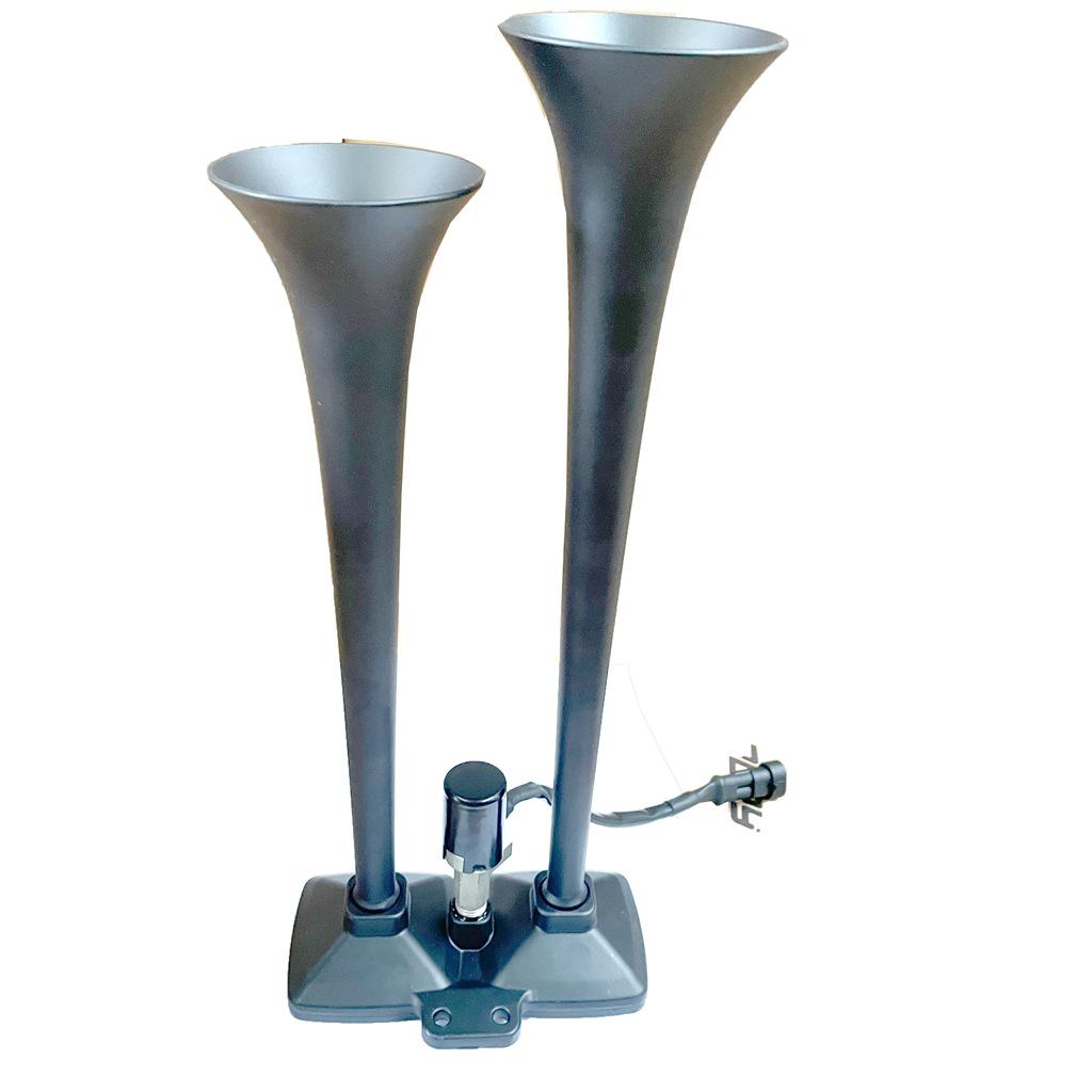 24V Hadley Dual-Tone Air Horn for Truck: High & Low Tone Electric Control