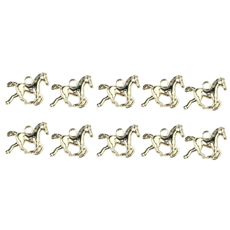 Vintage Horse Necklaces Long Chains Animals Pendant Necklace For Men Women Hip Hop Punk Horse Necklace