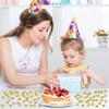 INNORU Number 20 Confetti Gold Glitter, Happy 20th Birthday Table Confetti, Twenty Years Paper Scatter, 20th Anniversary Cheers To 20 Years Party