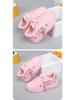 Girls' Soft Sole Waterproof Leather Sneakers - New for Spring/Autumn 2025, Non-Slip Running Shoes