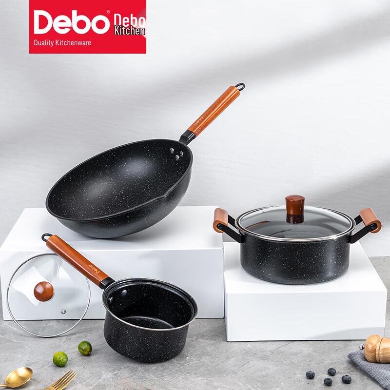 Debo Nicholas DEP-725 3-Piece Cookware Set