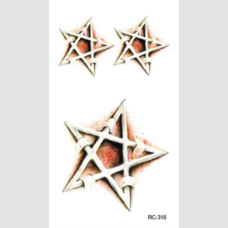 Halloween Temporary Horror Surgery Wound Scar Tattoo Stickers