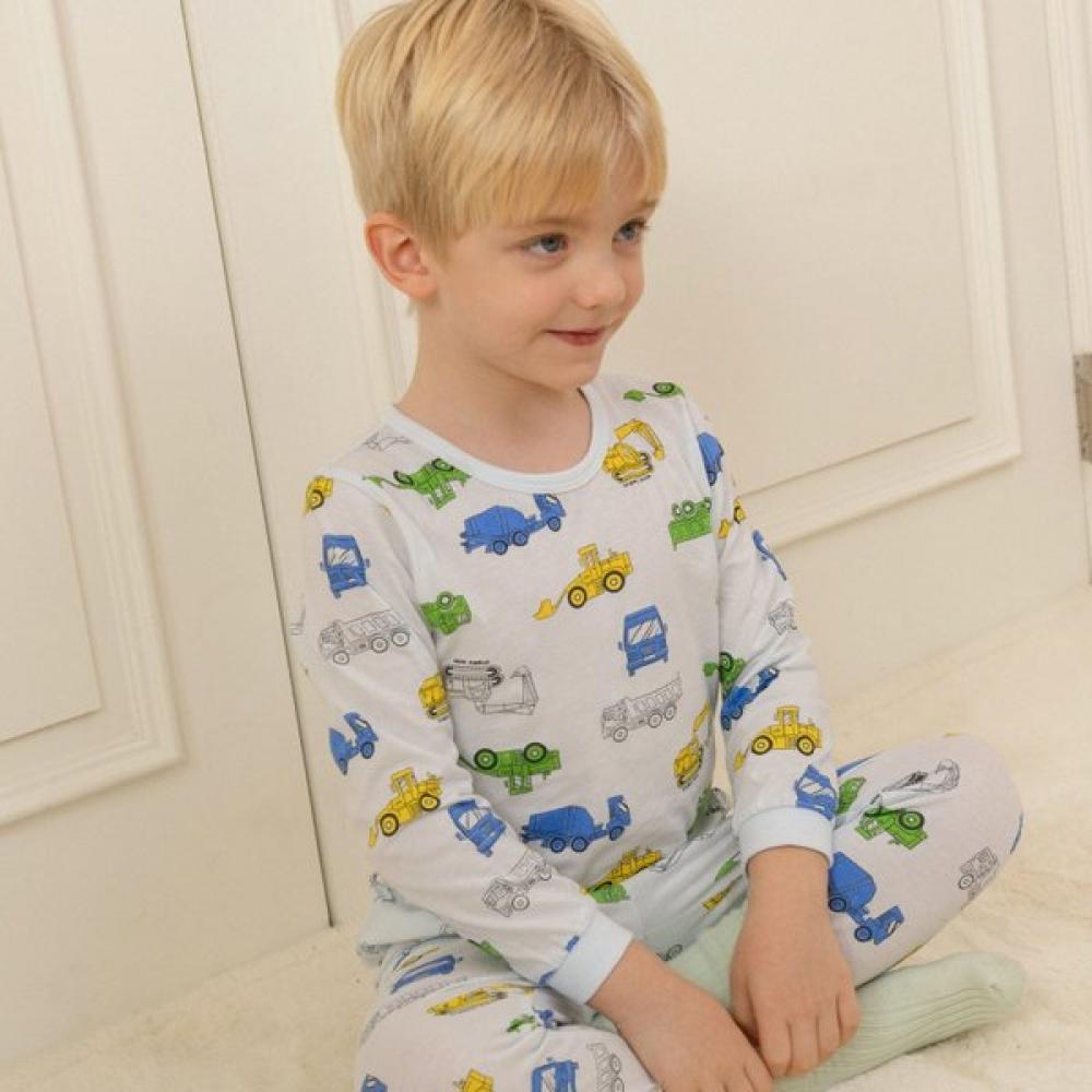 Organicmom Лайм Косичка Длинное Детское Нижнее Белье Mlsp9k03 110