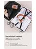 Stylish Lightweight Durable Suitcase with Combination Lock for Women, Men, and Students