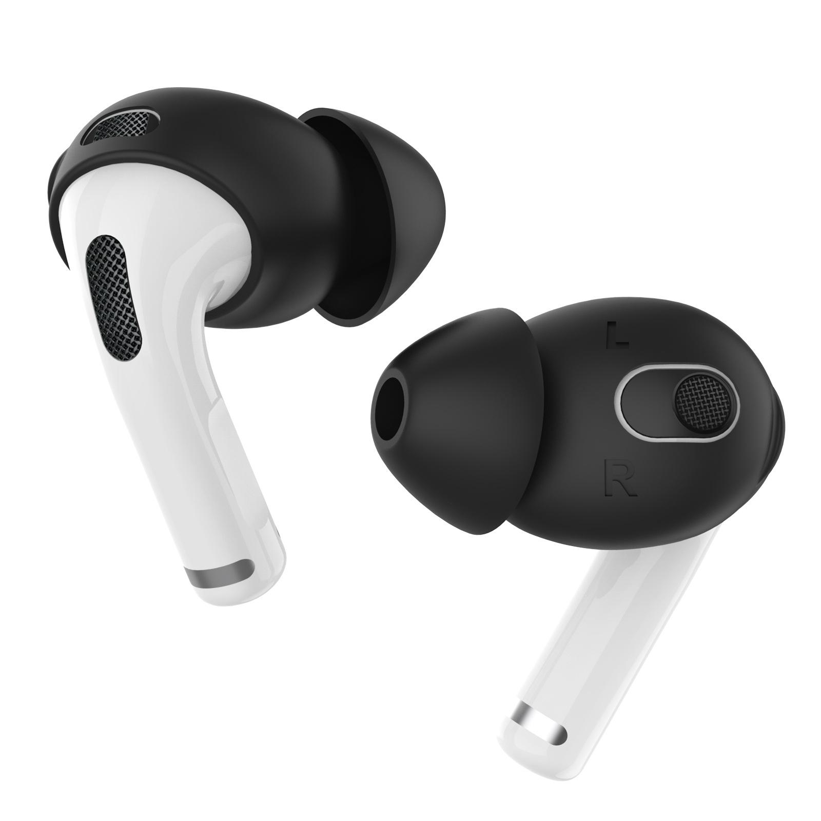 

AHASTYLE PT66-3 For Apple AirPods 3 Earbud Cap Noise Reduction Silicone Cover,M White