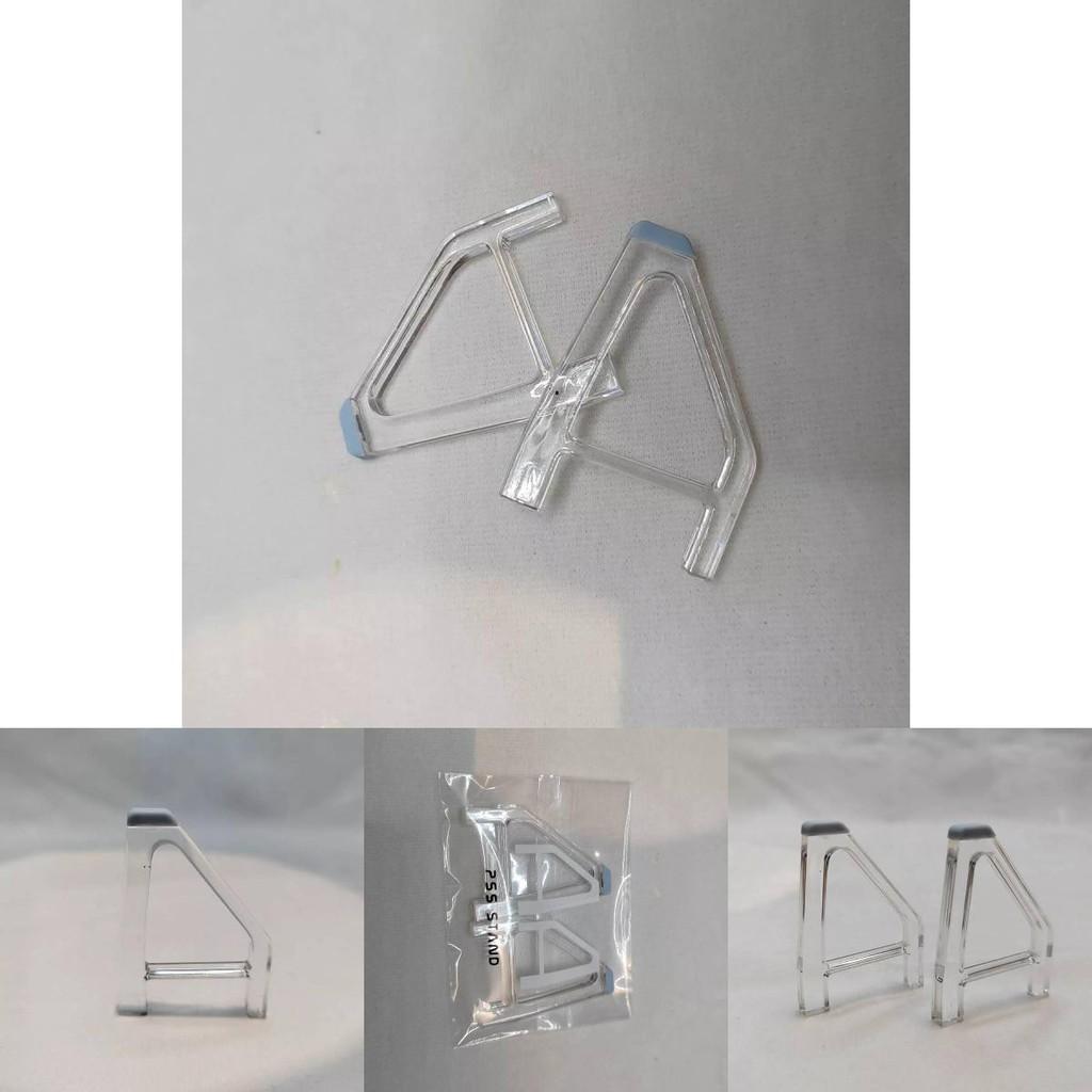 Supporto Triangolare Premium per PS5, Supporto Orizzontale Sottile Realizzato in Plastica Trasparente per le Esigenze di Raffreddamento della Console