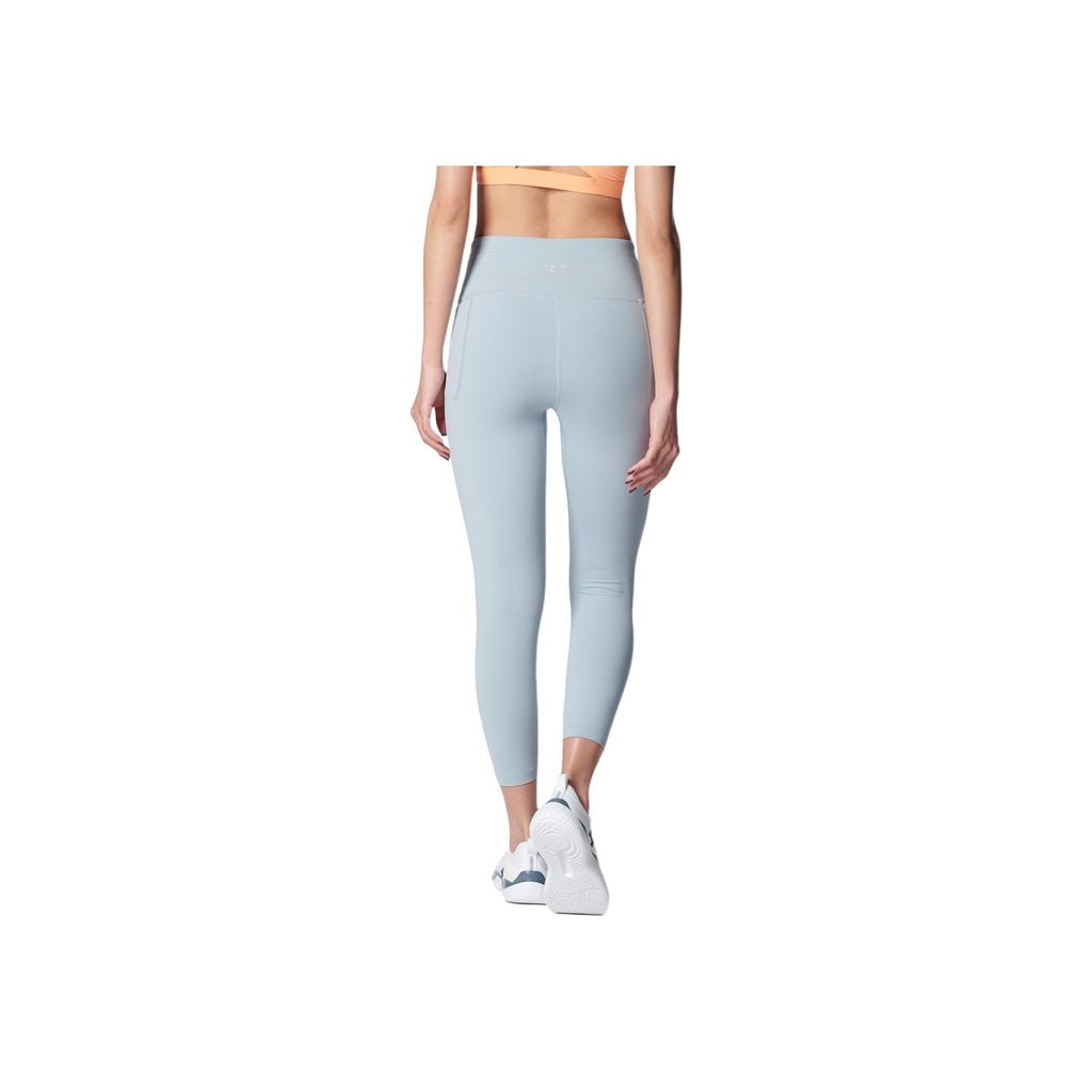 Under Armour Solid Slim Fit Sports Long Pants Women Bottoms Harbor-Blue 1369004-465