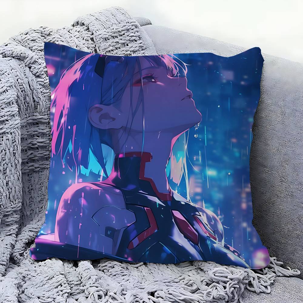 

Game L-Lucyna Kushinada Stitch Lucky Dragon Pillow Cover Sofa Cushion Cover Home Room Decoration Children Gift 16x16Inch