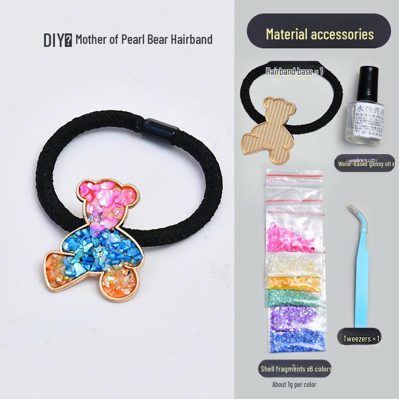 Intangible Heritage DIY Mother-of-Pearl Butterfly Brooch Hairpin Kit