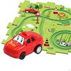 City Road Puzzle for Kids Puzzles Track Play Set Building Blocks Girls