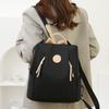 Versatile Anti-theft Commuter Women's Bag Large Capacity Nylon Simple Backpack Water-repellent Casual College Student Schoolbag