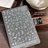 Nail Art Stamping Plates - Star, Polka Dot, Lines, Grid Lace Textures