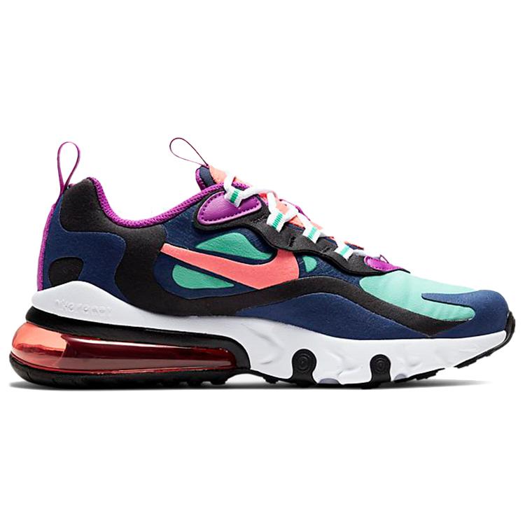 New Nike Air Max 270 React Blue Void GS