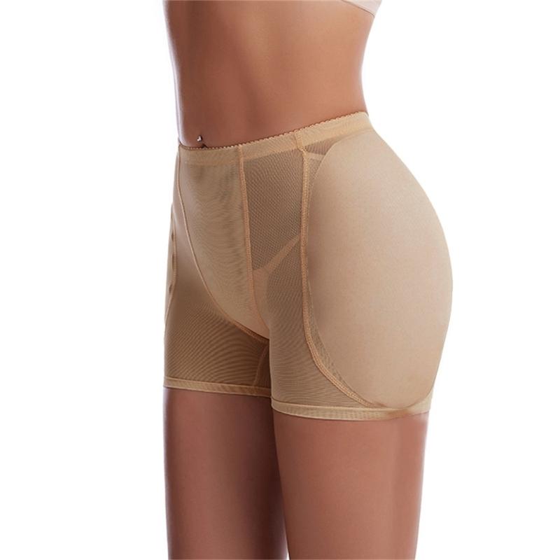 Padded Hip Enhancer for Women Shapewear Butt Lifter Underwear Push Up Panties High Waist Tummy Control Mesh Body Shaper