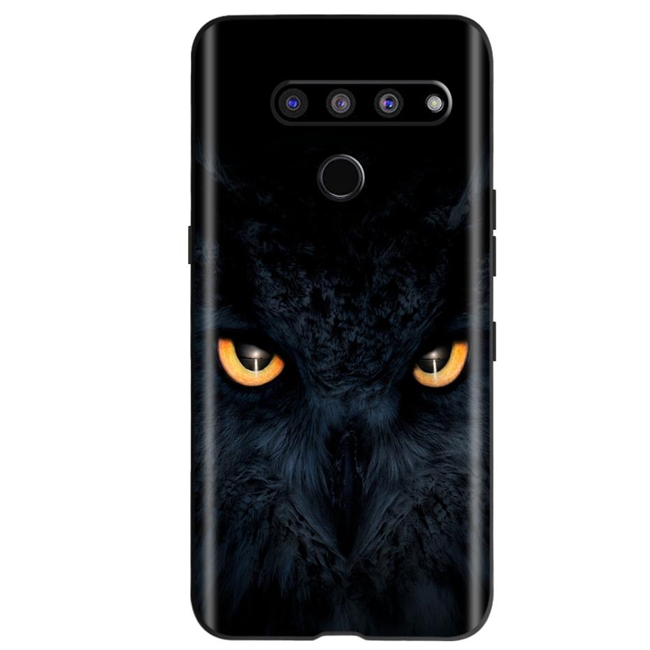 For LG V50 ThinQ 5G Case Fashion Pattern Soft Silicone TPU Phone Case For LG V50S ThinQ 5G V50 50S V500N V450 V510N Funda